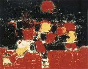 Nicolas de Stael Footballer oil painting